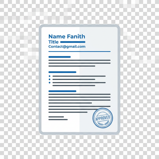 Application Letter Icon