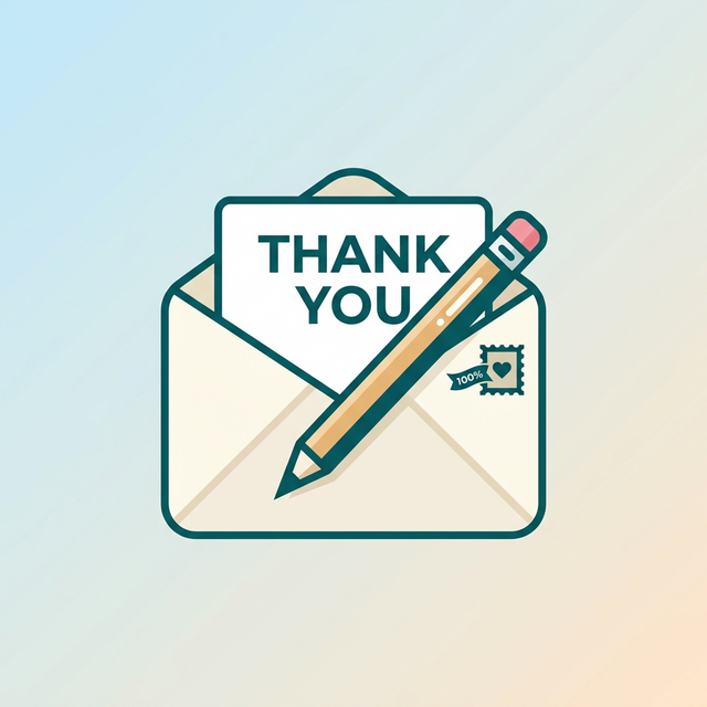 Thank You Note Icon