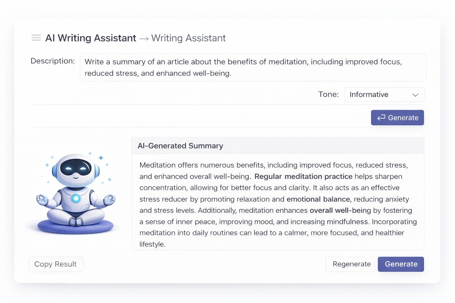ai writing assistant